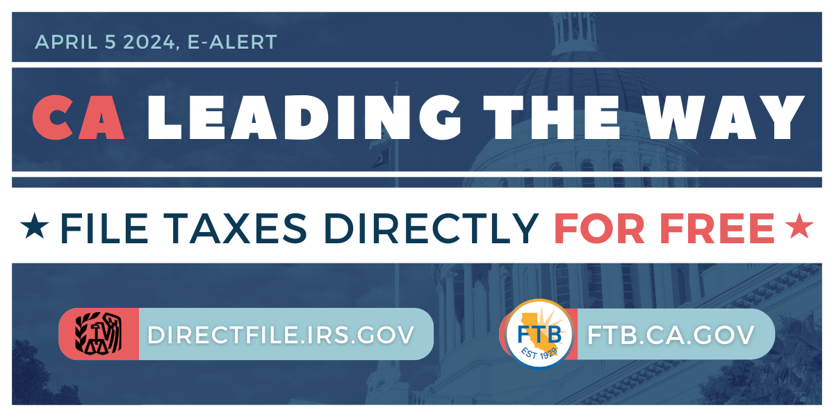 California leading the way file your 2023 taxes for free with irs